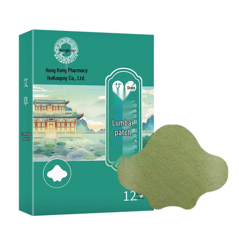 WJ Hong Kong Pharmacy Series Mugwort Waist Warming Patches
