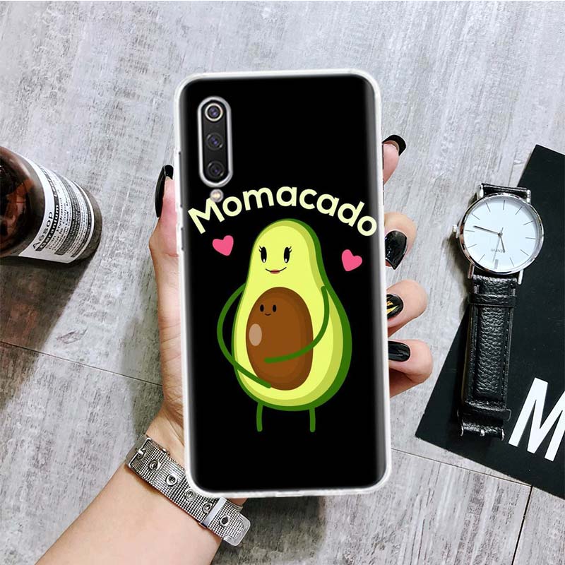 Cartoon Fruit Avocado Phone Case For Xiaomi Redmi 9 9A 9C 9T 10 10A 10C 8 8A 7 7A 6 6A K40 K20 Pro K30 S2 10X Printing Cover