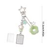 Trendy Star and Flower Beaded Phone Chain Phone Lanyard Charm for Expressing Personal Style and Artistic Creativity