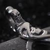 Stainless Steel Skull Keychain for Men Gothic Style Keyring Unisex Accessory Perfect Gift for Birthday Halloween Party