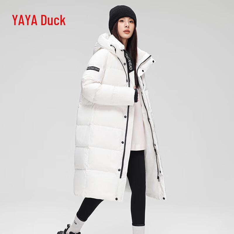 YAYA Unisex Thickened Hooded Down Jacket