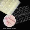 Jelly Glue Stickers pro Nail Art a umělé nehty – 30 listů transparentního a univerzálního vylepšení nehtů