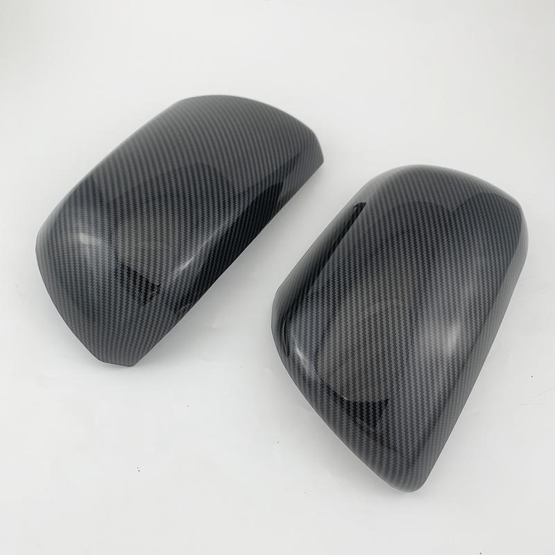 Gloss Black / Carbon Rearview Car Accessories Plated Door Mirror Cover Trim For Toyota Sienna 2011 2012 2013 2014 2015 -