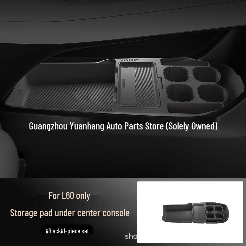 2024 L60 Center Console Storage Box Glasses Holder Organizer