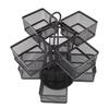 Tea Bag   2 Tier 8 Removable Baskets Up To 96 Teabags Storage Rotating Tea Bag Rack for Kitchen