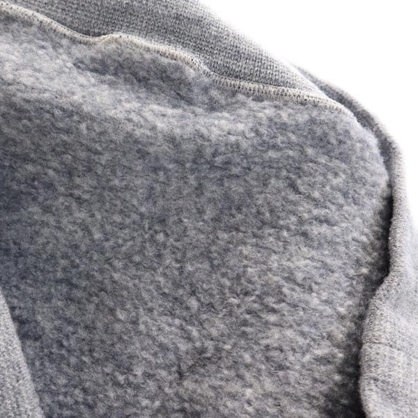 Yetiua Made In Japan Long Sleeve Trainer S Gray Sweatshirt Fleece Lining Men's Used