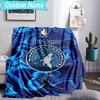 Custom Name Blanket Timberwolves Logo Blanket Bedding Blanket for Travel, Camping, Living Rooms, Offices, Sofas, Fan Christmas gift