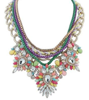 Fancy Necklace 109901 Multicolore
