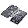 Case For ZTE Nubia RedMagic 11 Pro and 11 Pro+ Thin Aluminum Alloy Metal Transparent Heat Dissipation Magnetic Back Case Cover