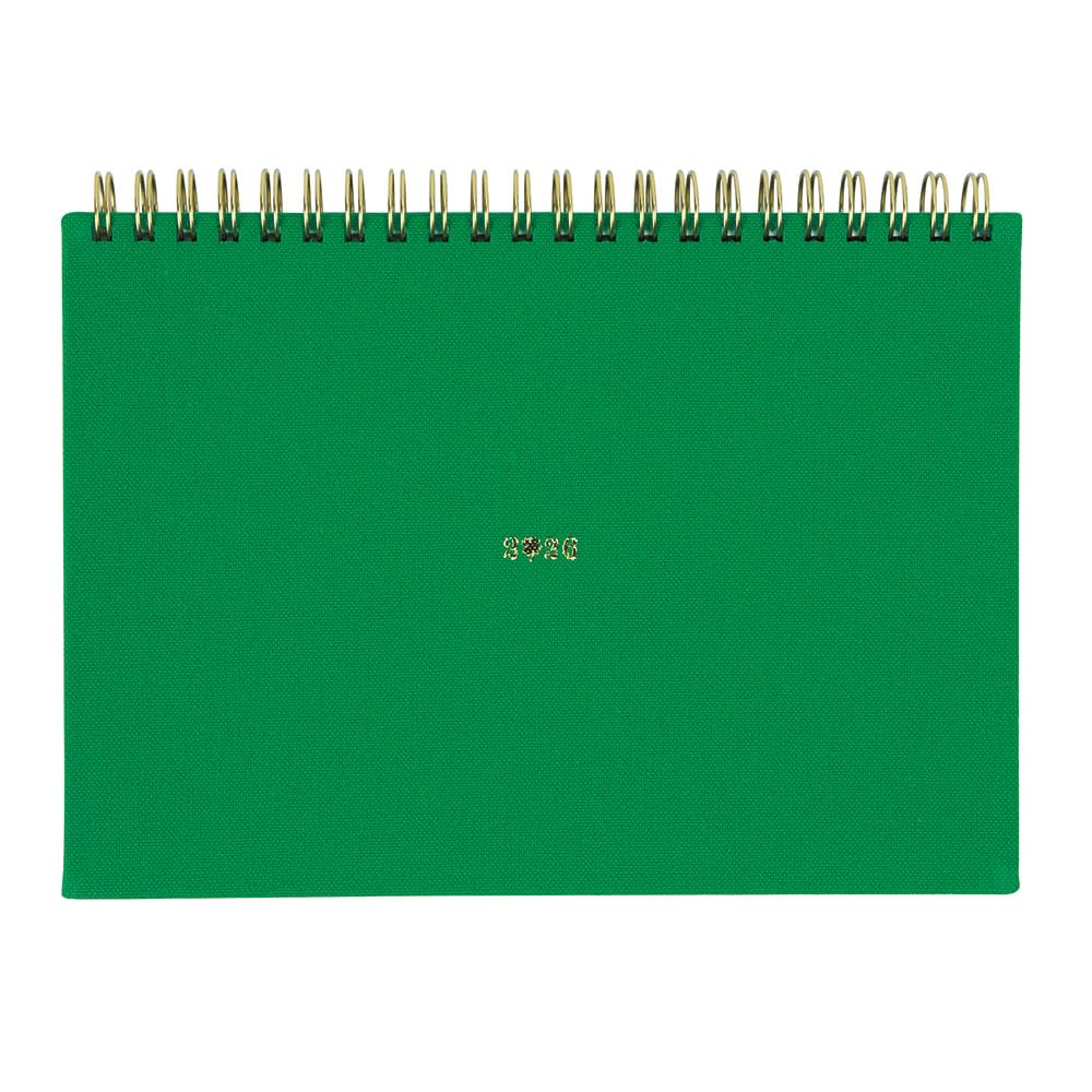 

LaboClip 2026 A5 Monthly Sketch Canvas Planner, Clover Design (2612T01-CV) (Starts December 2025)