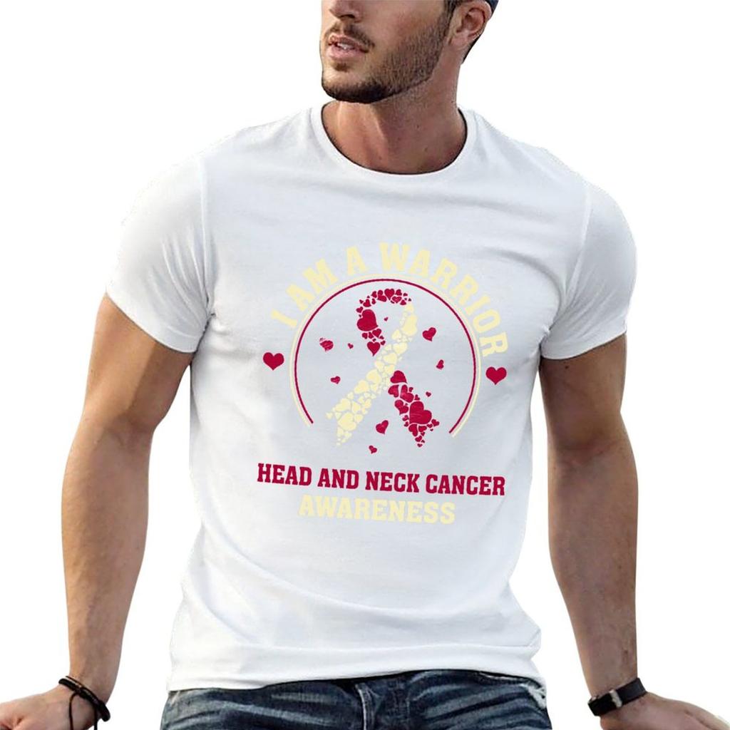 Im a Head and Neck Cancer Warrior Head and Neck Cancer Awareness Gift for Head and Neck Cancer Warrior Survivor Red W TShirt