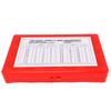419PCS O Ring Kit Metric 32 Sizes 3 50mm Oil Proof Nitrile Rubber O Ring Washer Set for Automotive Hydraulic Plumbing