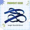 2 Pack 30" Rowing Machine Foot Straps, Lightweight And Portable Fixing Bands,