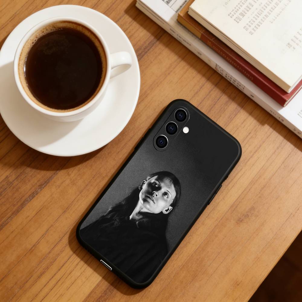 Singer e-Ethel Cain Phone Case Black Silicone Soft For Samsung Galaxy A73,A72,A71,A70,A53,A52,A51