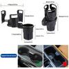 Car Cup Holder Extender, Multifunctional 2 In 1 Car Cup Holder, Adjustable Base Drink Holder Extender, Car Cup Mug Organizer