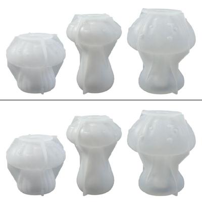 Versatile Sturdy Silicone Molds for Mushroom Candle Accessory Portable for Artistics and Craft Supplies Lovers