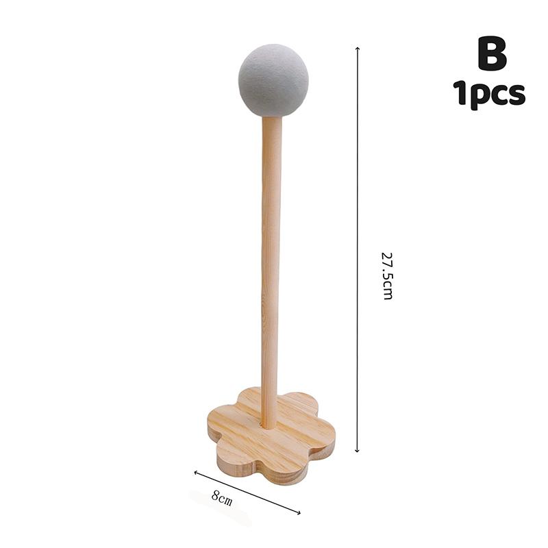 Wood Desktop Hair Scrunchies Hairpin Organizer Jewelry Bracelet Organizer Display Holder Girls Headband Display Stand