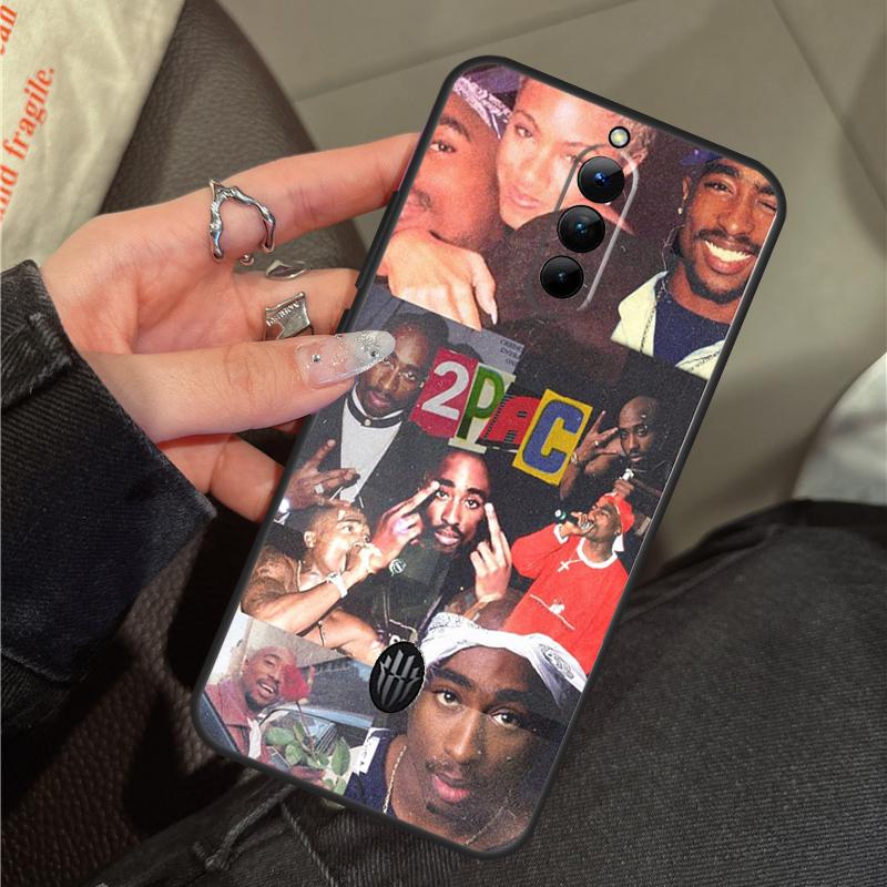 Rapper 2pac Singer Tupac Case For ZTE Nubia RedMagic 11 9 8 10 Pro Plus 8S 9S 10S Pro 5G 5S 6 7 6S 7S Pro 10 Air Cover