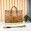 [Tweedehands] Onthego GM 'Bruin Monogram Canvas/Bruin Monogram Reverse Canvas' - Zeer Goed #1TQZZ5V