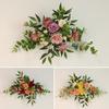 Flickering Floral Welcome Sign Arch: Wedding & Celebration Decor