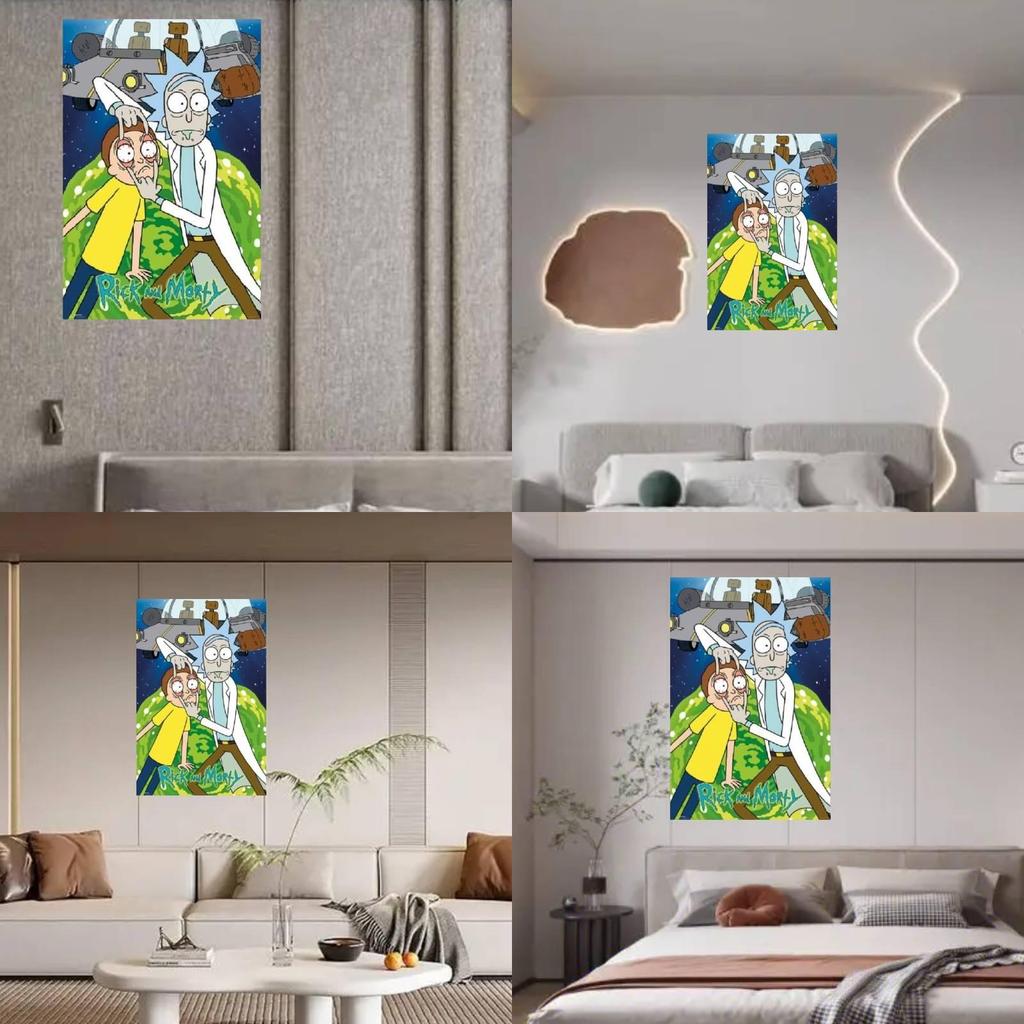 High-quality Pp Adhesive Anime Poster With Modern Decorative Art For Living Room