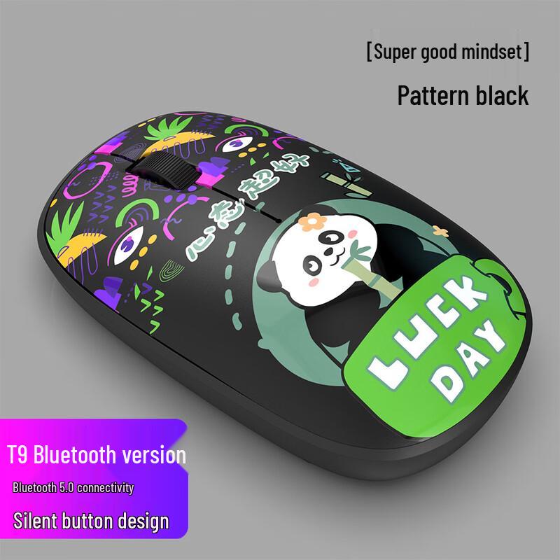 Dual Mode Wireless Silent Optical Mouse