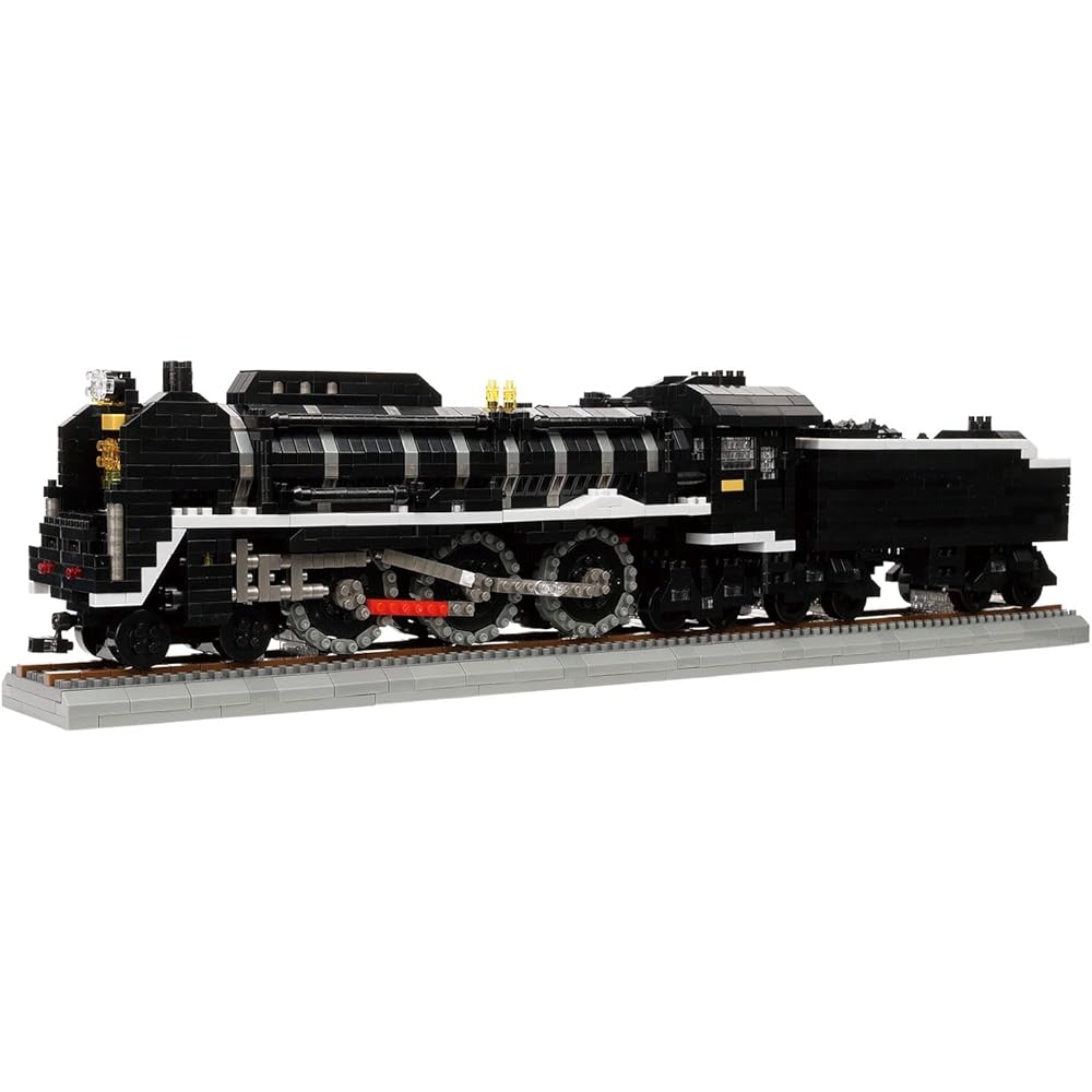 

Kawada Nano Block Deluxe Steam Locomotive Model 7x42x21cm for Ages 12 and Up Home Decor Hobby NB-062