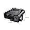 Portable Car Heater Fan Anti-Fog 12V Fan Windshield Defroster Auto Warmer Air Blower Vehicle Demister Heating Dryer