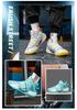888-1 Unisex High-Top Basketball Shoes with Detachable Velcro and Mesh Surface - Stylish Training Footwear