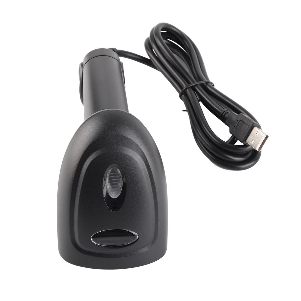 Portable 1D Barcode Scanner 2.4G Wireless QR Code Reader for Logistics Express Delivery