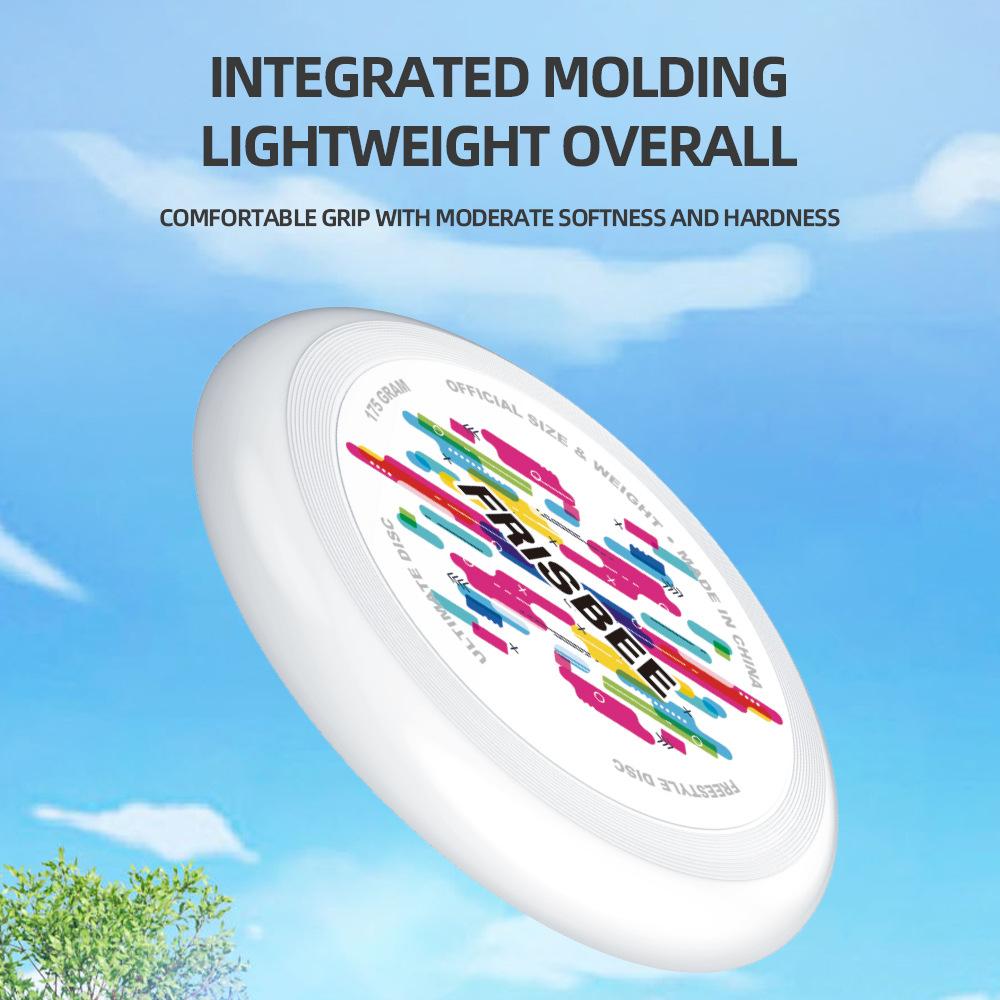 Bronzing Process 135g/175g Adult Outdoor Frisbee Training Toy Plastic Frisbee Toy