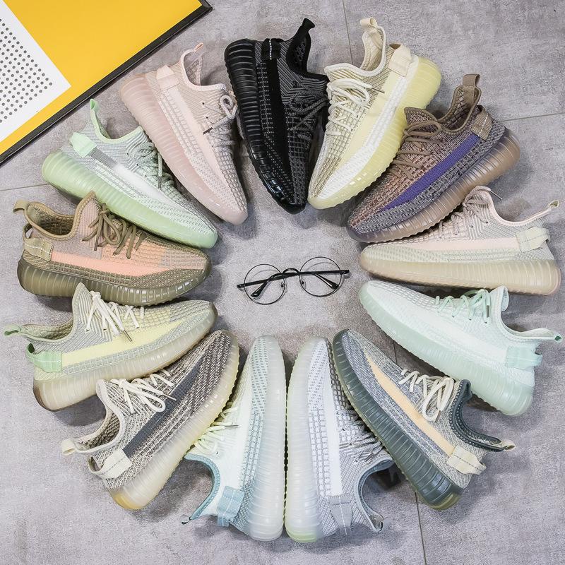 Couple coconut shoes 2025 summer new breathable fly-woven running shoes ins Korean version of lightweight sports shoes for women