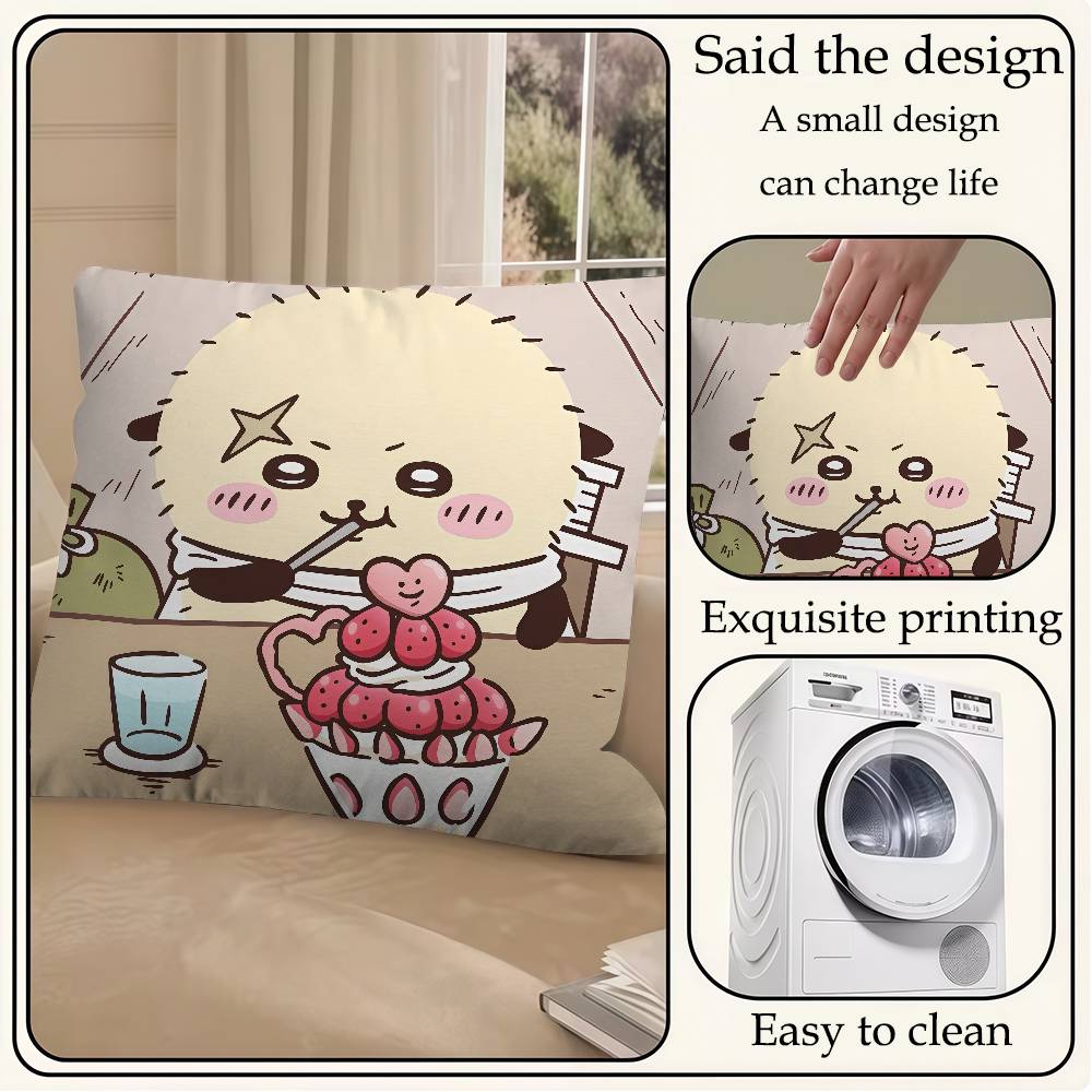 Personalized Pillow Dust Cover Bedroom Kids Party Decoration Pillowcase Birthday Children Gift Cute Momongas