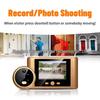 2.4G Wireless Doorbell Camera with 2.8" Screen, PIR Motion Detection, Anti-theft, 720P HD.