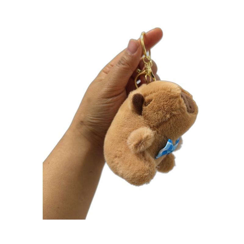 Capybara Plush Toy Keychain Backpack Catcher Three-four-inch Small Doll Doll Doll