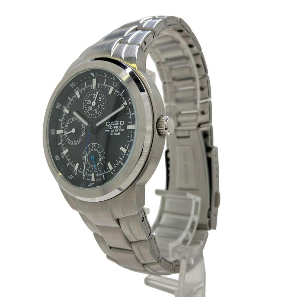 Used Casio watch EDFICE EF-305 quartz black men's CASIO