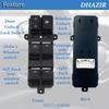 93571-D3000 Master Power Window Switch Front Driver Side 18Pins fit for Hyundai Tucson 2016 2017 2018 Replace 93570-D3000, 93571-D3040, 93571D3000,