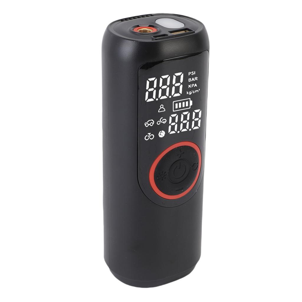 Tire Inflator Portable 150psi Wireless Pump with LED Fluorescent, Wireless Pump Car Tire Pump for Cars Motorcycles