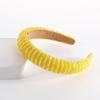 Fashion Shiny Crystal Beaded Headband Rhinestone Handmade Wide Headbands Baroque Gem Hair Hoop Hair Accessories