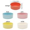 Anti-slip Cat Food Bowl Candy Color Dog Water Feeder Imitation Ceramics Cat Bowl  For Dogs Cats