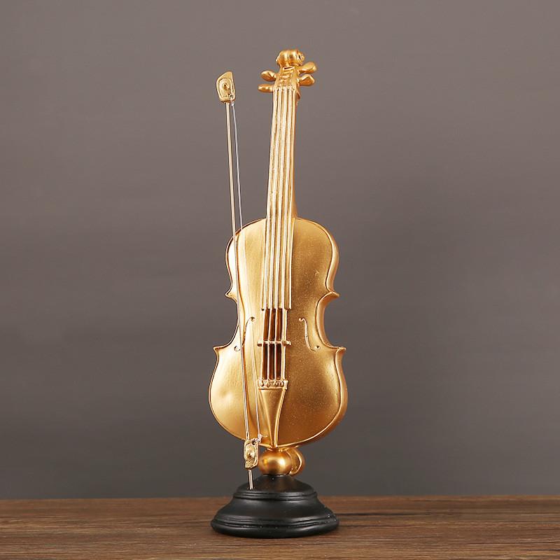 Classic And Violin Saxophone Resin Art Piece For Modern Home And Occasions Gift