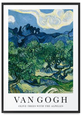 Plakat Van Gogh Olive Trees