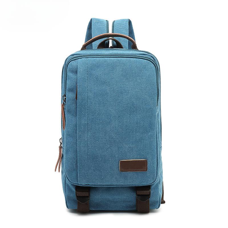 Canvas Backpack Casual Travel Backpack Temperament Student Satchel