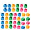 40 szt. Szpula Huggers Clip Silikonowe kolorowe klipsy do szpulek do akcesoriów do nici do szycia