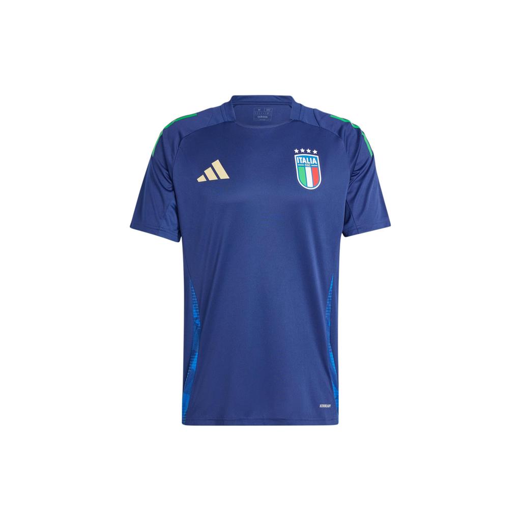 Adidas Italy Tiro 24 Competition Training Jersey Men Tops Midnight-Blue IQ2174