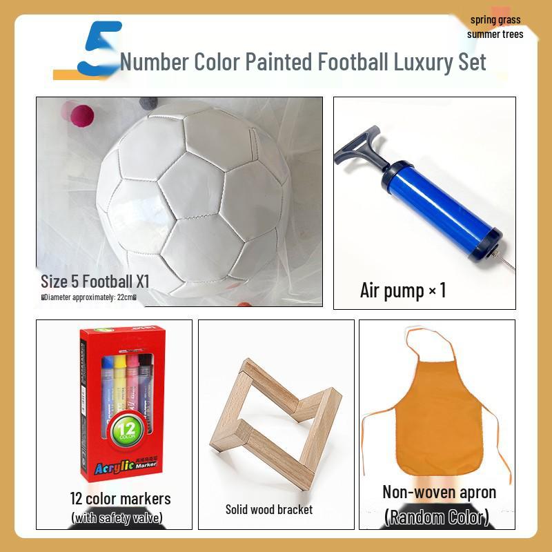 Customizable DIY Graffiti Football - Perfect for Kids & Adults