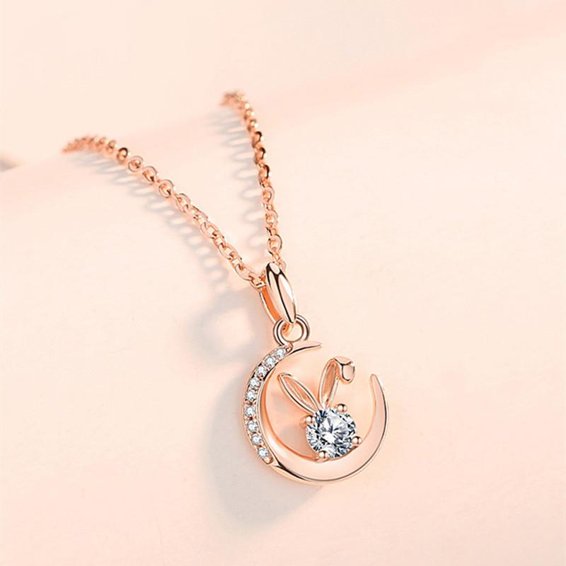 925 Sterling Silver AAA Zircon Necklace Chain High Quality Fashion Jewelry For Women Men Wedding Birthday Party Gift