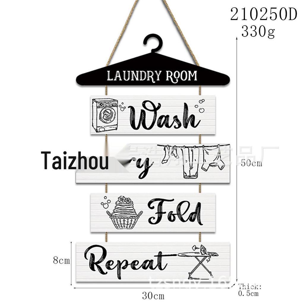 Hanging Valentine's Day Slogan Sign - Perfect for Home & Laundry Room Decor
