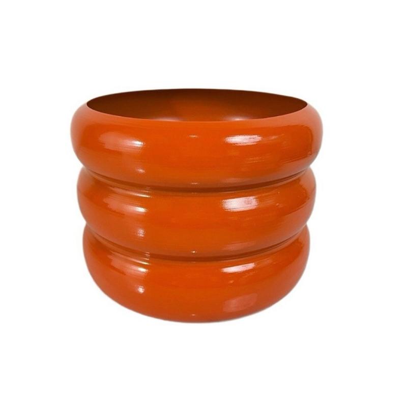 

Flower Arrangement Bucket Succulent Planter Plant Container with Drainage Hole Spring Festival Decoration for Home оранжевый