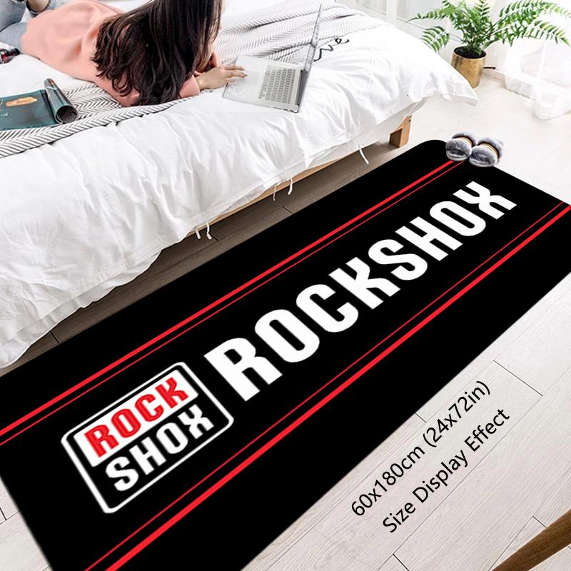 Floor Mat R-Rock-Shox Non-slip Foot Rug for Entryway Hallway Carpet Kitchen Water Absorbed Rugs Fluffy Bedside Mats Home Decor